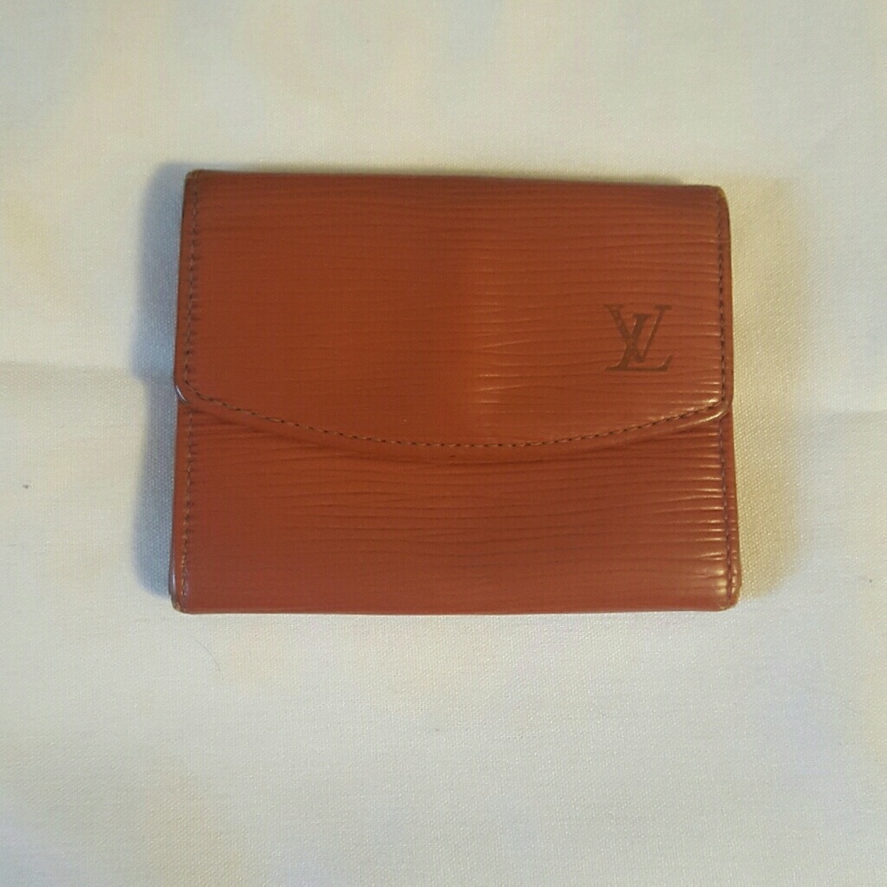 $SOLD$ Auth Louis Vuitton Brown Epi Wallet